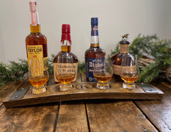 Personalized Glencairn Whiskey Flight Tray
