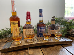 Personalized Glencairn Whiskey Flight Tray