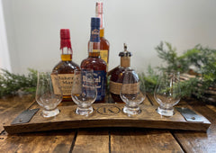 Personalized Glencairn Whiskey Flight Tray