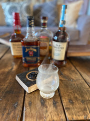 Bourbon Smoking Tray for Kentucky Bourbon Trail Glass, with Smoking Chips