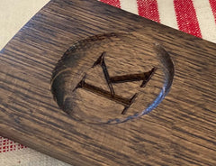 Glencairn Coaster with Cigar Ashtray || Cigar Rest || Personalization Available