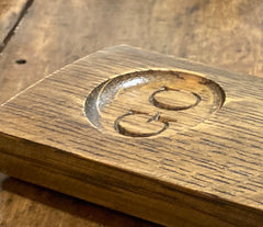 Glencairn Coaster with Cigar Ashtray || Cigar Rest || Personalization Available