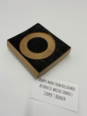 Smoked Cocktail Kit Gift Set with Smoking Chips & Torch | Made from Authentic Whiskey Barrel Stave