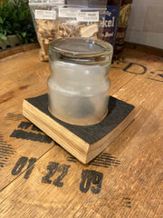 Smoked Cocktail Kit - Made From Authentic Whiskey Barrel Stave - Includes Hickory, Maple and Apple Smoking Chips