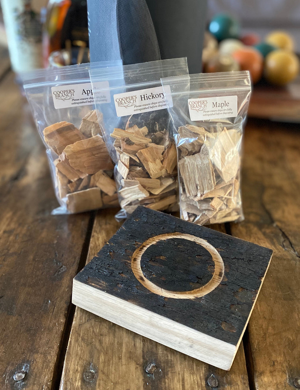 Smoking Tray for Norlan Whisky Glass with Smoking Chips (Glass NOT included)