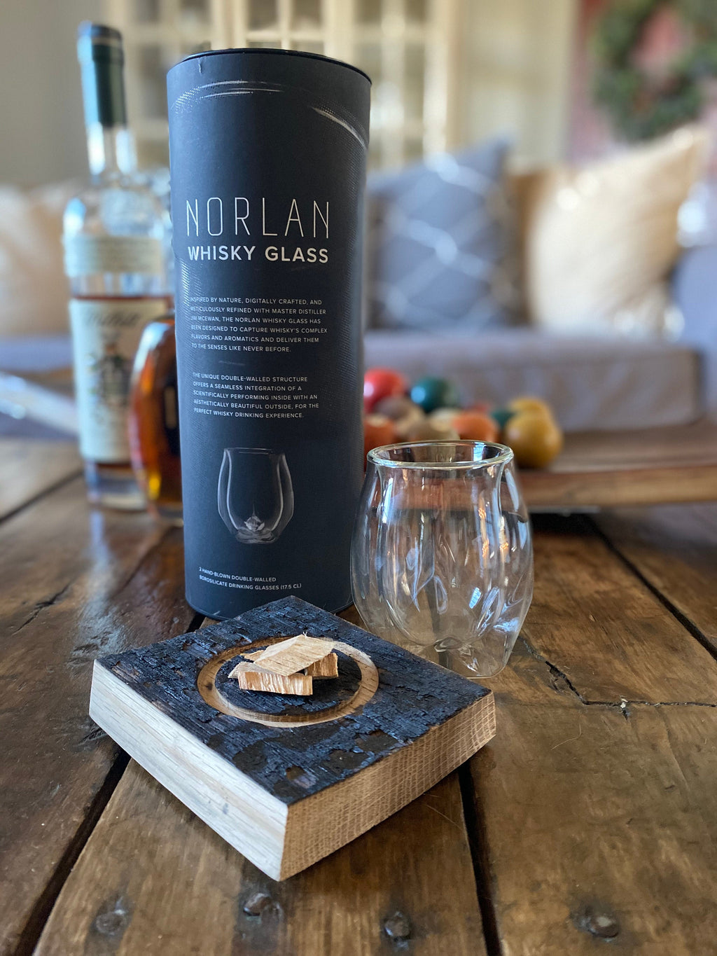Smoking Tray for Norlan Whisky Glass with Smoking Chips (Glass NOT included)