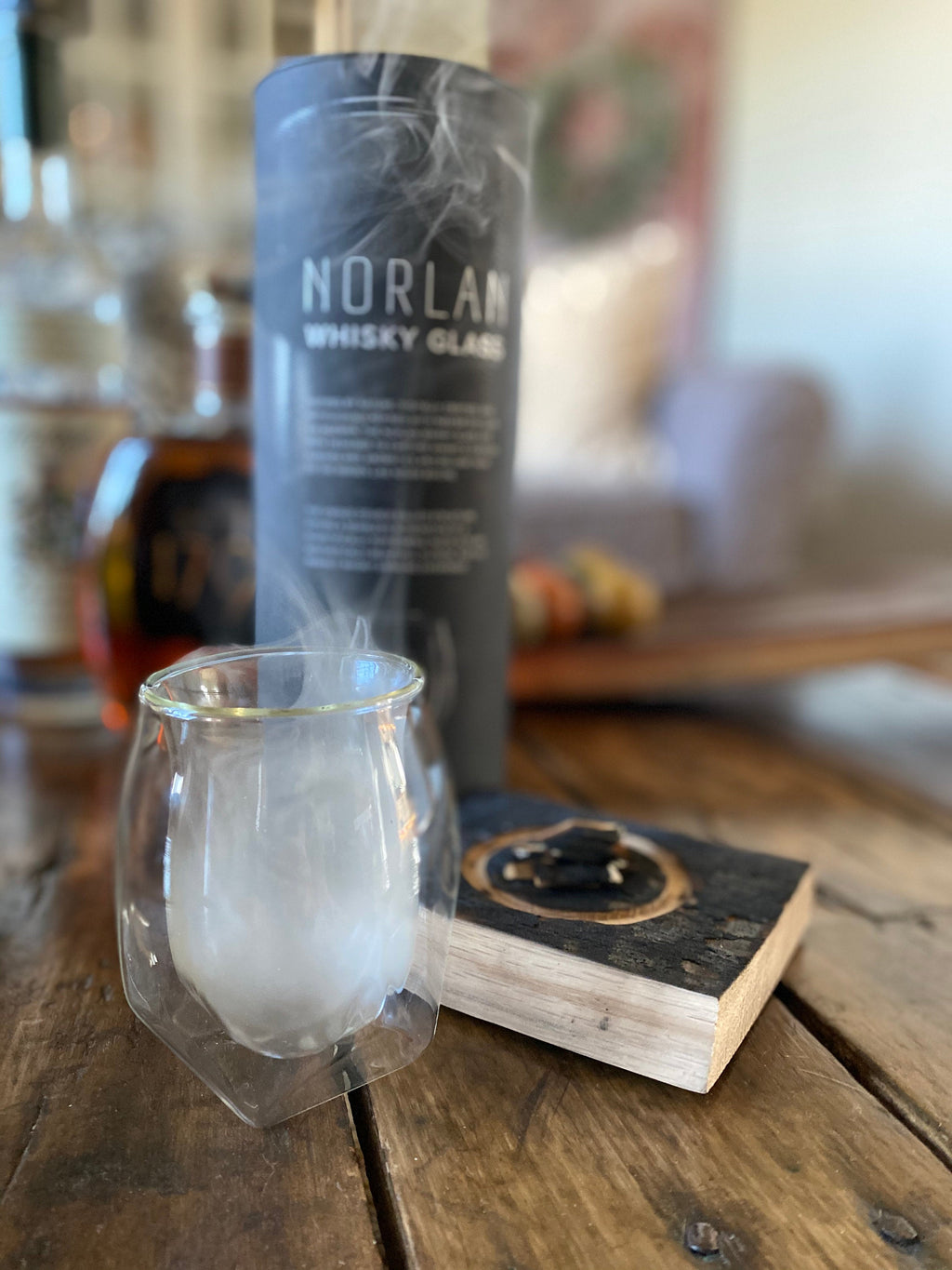 Smoking Tray for Norlan Whisky Glass with Smoking Chips (Glass NOT included)