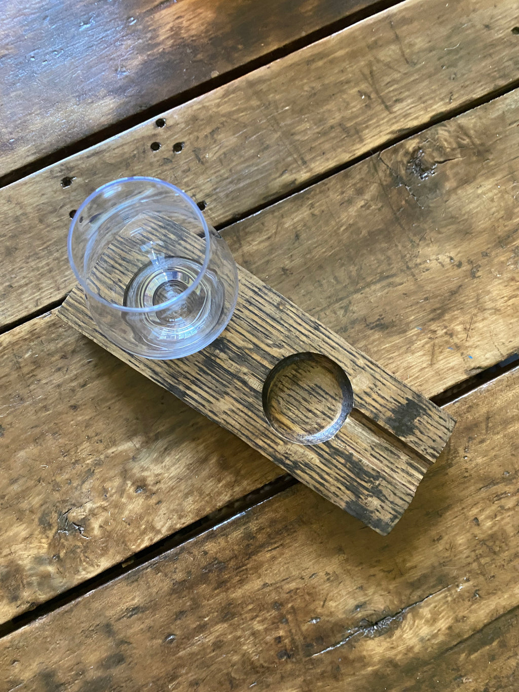 Glencairn Coaster with Cigar Ashtray || Cigar Rest || Personalization Available